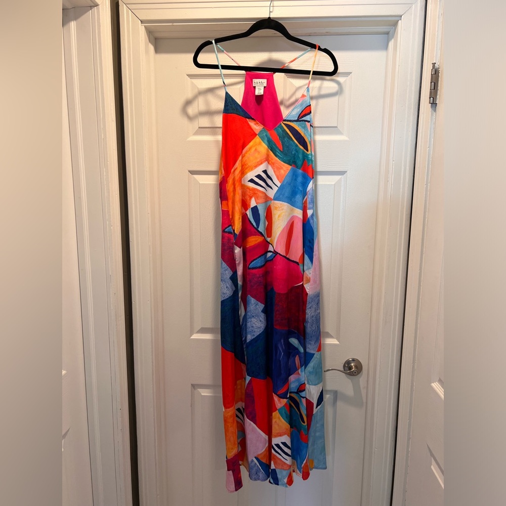 Multi color maxi dress